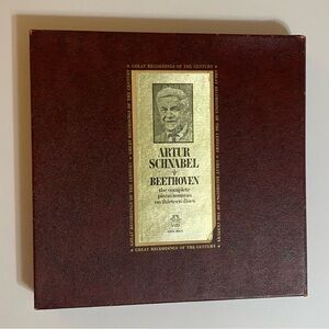 Beethoven Complete Piano Sonatas, Artur Schnabel, 13 LP Records